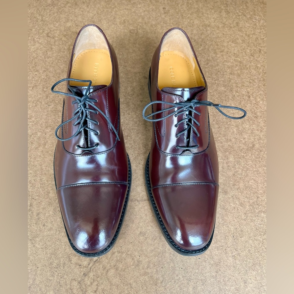 Cole Haan Air Garrett Cap Toe Burgundy